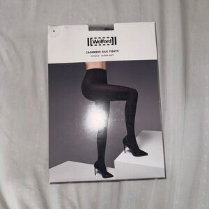 Wolford Cashmere Silk Tights - Soft Cacao